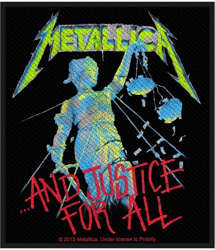 Parche Metallica And Justice For All Parche