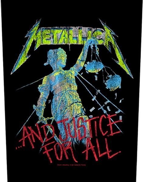 Μπάλωμα, Αυτοκόλλητο, Σήμα Metallica And Justice For All Sew-On Patch