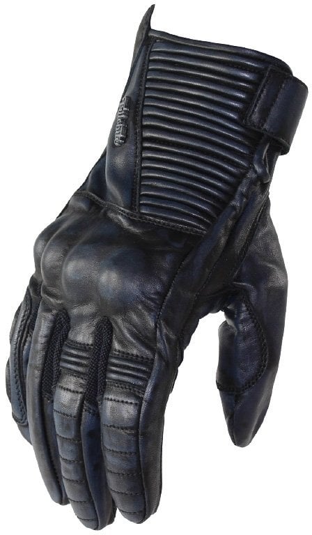 Δερμάτινα Γάντια Μηχανής Trilobite 1942 Café Gloves Dark Blue S Δερμάτινα Γάντια Μηχανής