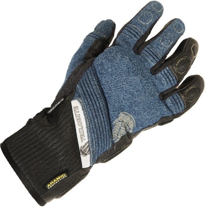 Γάντια Μηχανής Textile Trilobite 1840 Parado Μπλε M Γάντια Μηχανής Textile