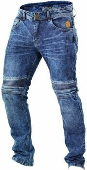 Motorcycle Jeans Trilobite 1665 Micas Urban Blue 34 Motorcycle Jeans - 1