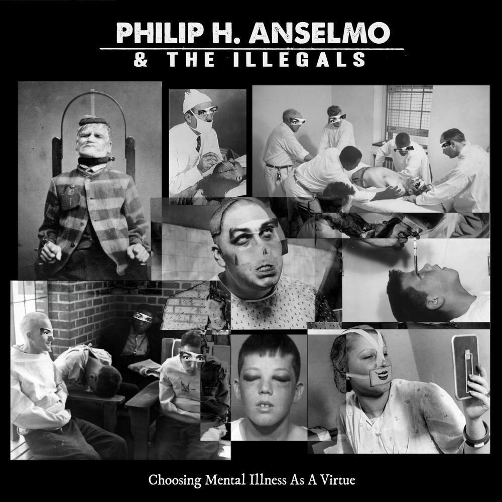 Δίσκος LP Philip H. Anselmo - Choosing Mental Illness As A Virtue (Marble Vinyl) (LP)