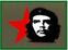 Patch, Sticker, badge Che Guevara Star Sew-On Patch
