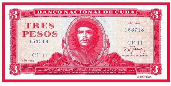 Patch / Badge Che Guevara Tres Pesos Patch à coudre - 1