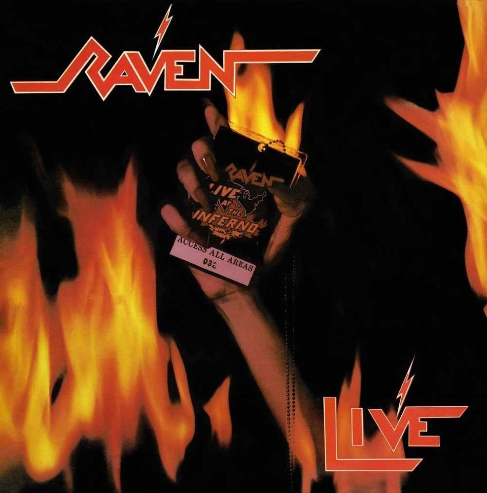 Vinylskiva Raven - Live At The Inferno (2 LP)