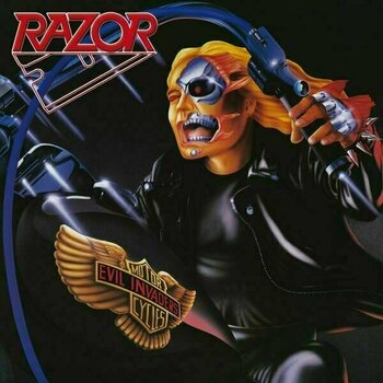 Vinylskiva Razor - Evil Invaders - Reissue (LP) - 1