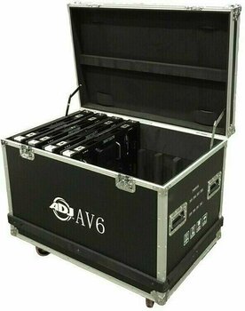 Transporthüllen für Beleuchtungstechnik ADJ AV6FC 8pcs Flight Case - 1