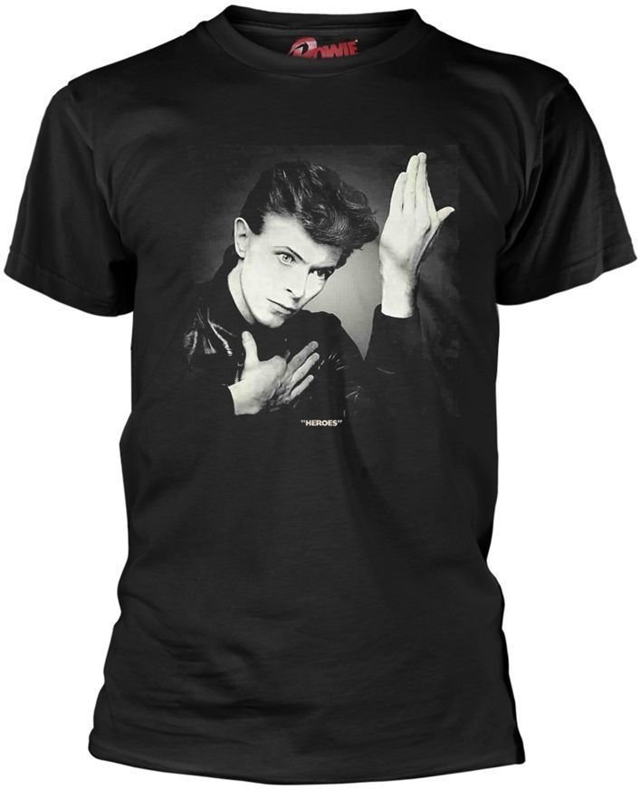 Shirt David Bowie Heroes XL