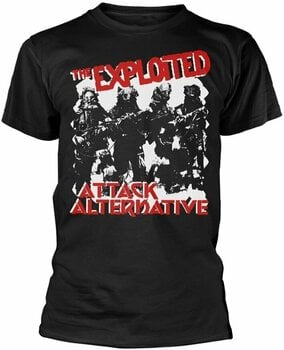 Shirt The Exploited Shirt Attack Heren Black S - 1