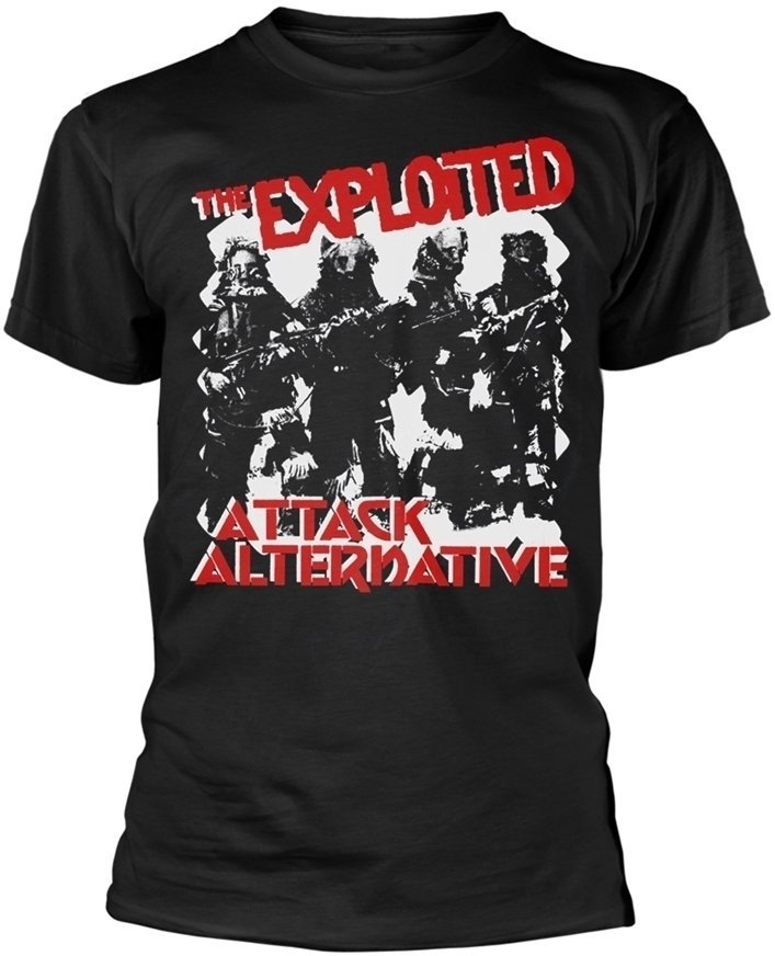 T-Shirt The Exploited T-Shirt Attack Black XL