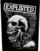 Patch, sticker, badge The Exploited Vintage Skull Opnaaipatch