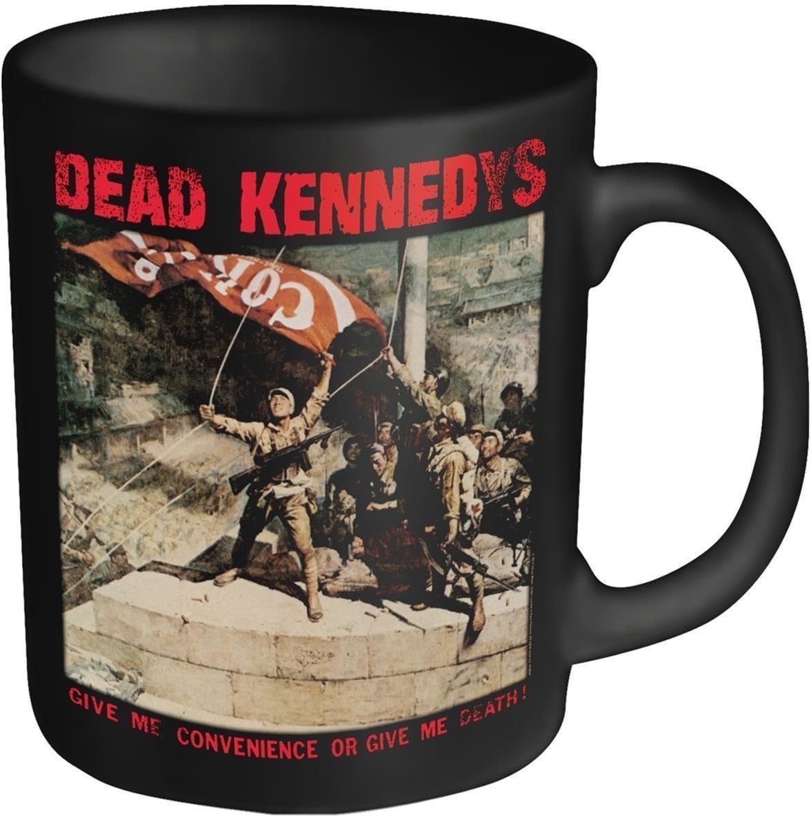 Musiciens dans la cuisine Dead Kennedys Convenience Or Death Une tasse