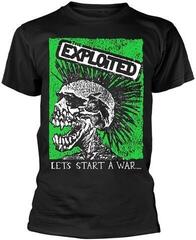 T-shirt The Exploited Let's Start A War (Skull) Black XL T-shirt