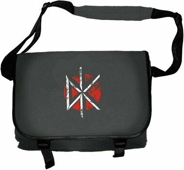 Bolsa de mensajero Dead Kennedys Distressed Logo Negro-Dark Grey - 1