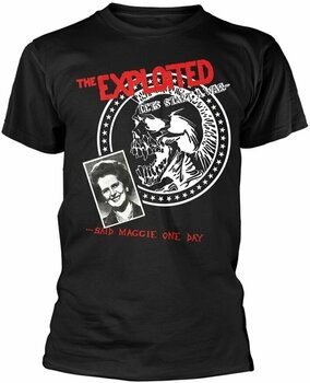 Shirt The Exploited Shirt Let's Start A War... (Said Maggie One Day) Heren Black M - 1