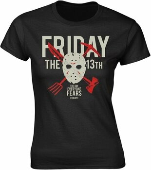 T-särk Friday The 13th Day Of Fear Black S T-särk - 1