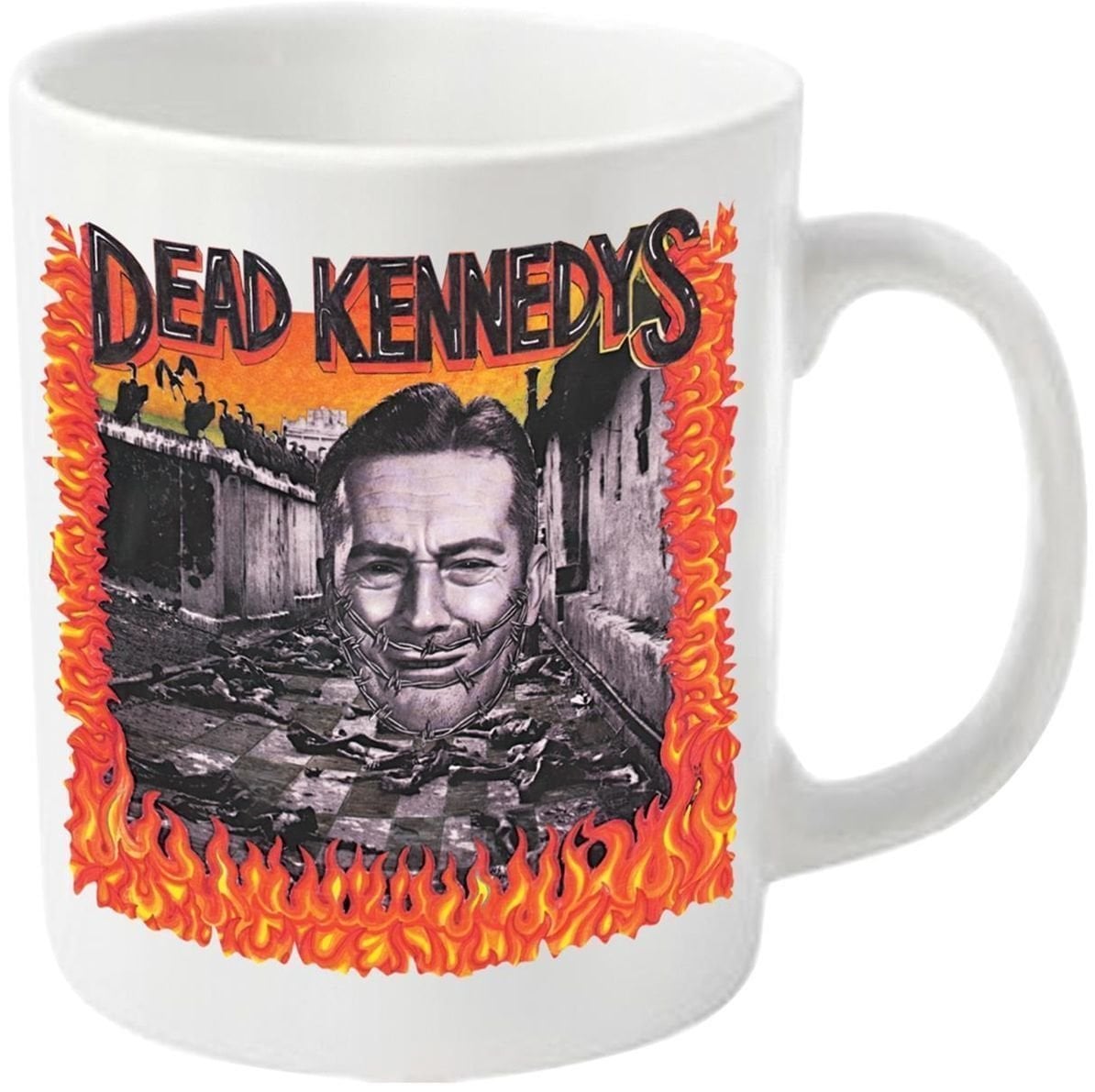Musiciens dans la cuisine Dead Kennedys Give Me Convenience Une tasse
