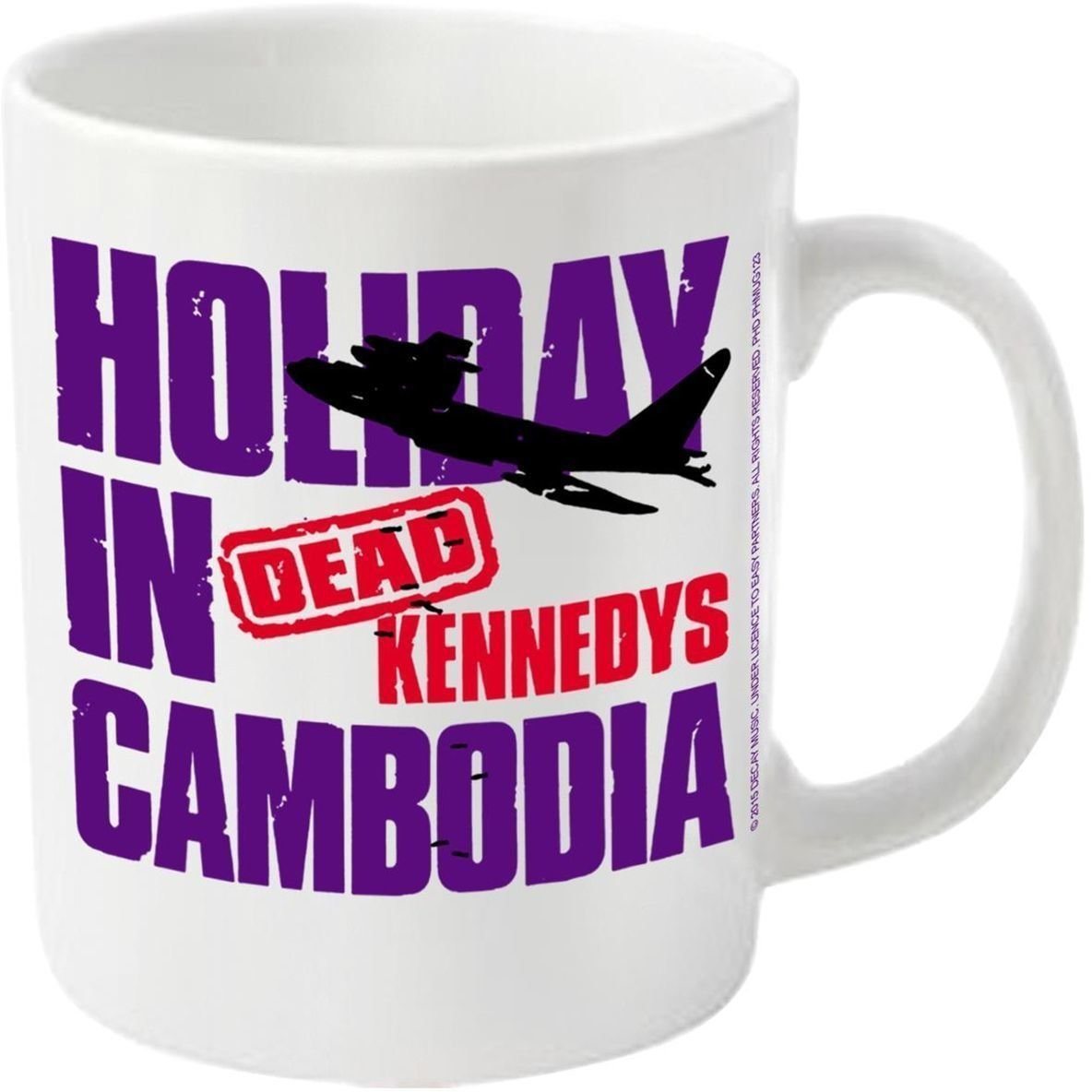 Taza Dead Kennedys Holiday In Cambodia Taza