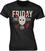 Shirt Friday The 13th Day Of Fear Black 2XL Shirt
