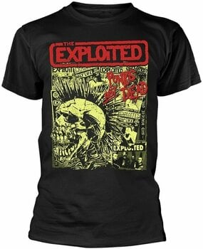 T-Shirt The Exploited T-Shirt Punks Not Dead Herren Black L - 1