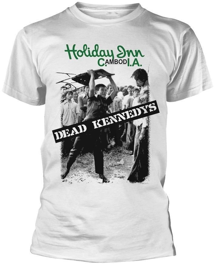 T-shirt Dead Kennedys Holiday Inn White L T-shirt