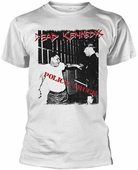 T-Shirt Dead Kennedys T-Shirt Police Truck Male White M - 1