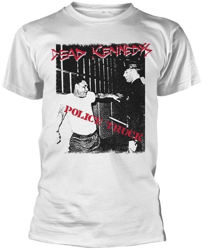 Tricou Dead Kennedys Tricou Police Truck White L