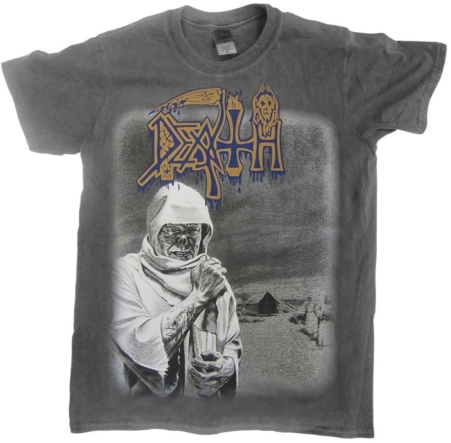 T-shirt Death T-shirt Leprosy Gris XL