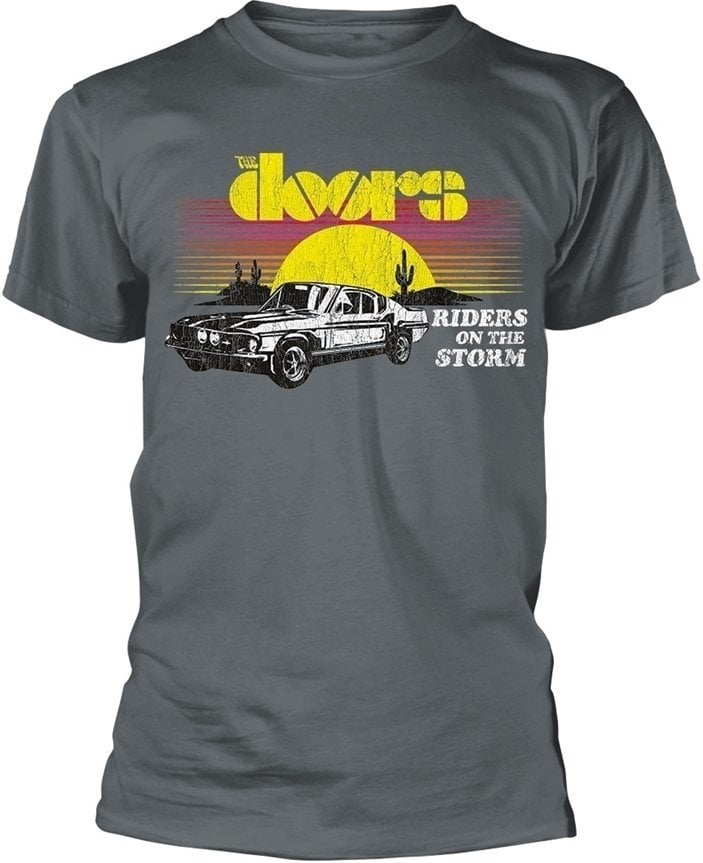 T-Shirt The Doors T-Shirt Riders On The Storm Male Grey L