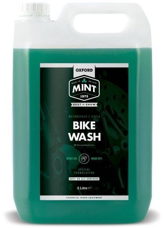 Produit nettoyage moto Oxford Mint Bike Wash 5L Produit nettoyage moto