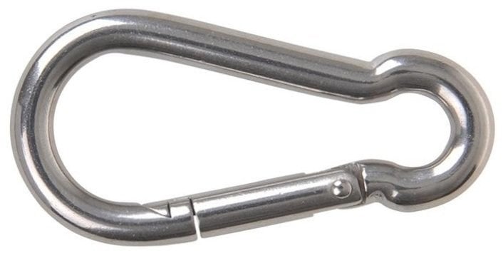 Karabína Osculati Carabiner hook polished Stainless Steel 5 mm