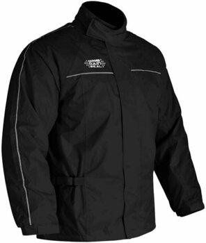 Moto dežna jakna Oxford Rainseal Over Jacket Črna 3XL - 1