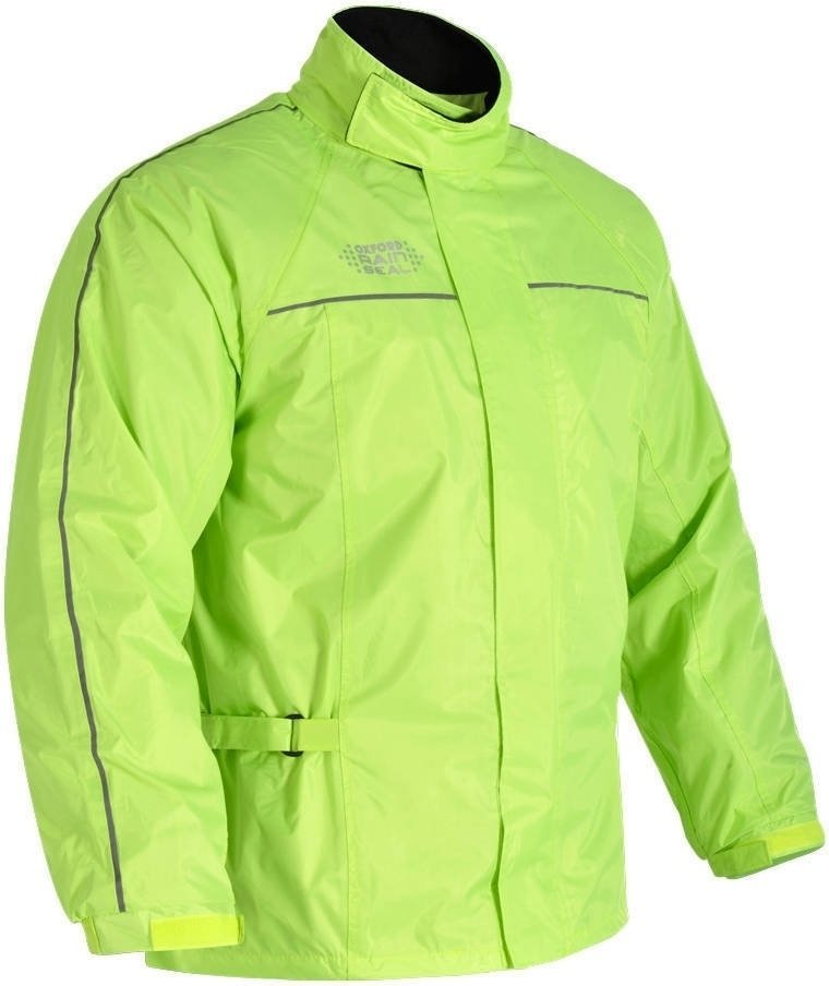 Moto bunda do deště Oxford Rainseal Over Jacket Fluo L