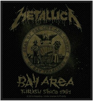 Patch / Badge Metallica Bay Area Thrash Patch à coudre - 1
