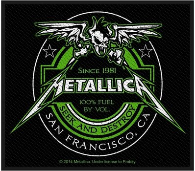 Remendo Metallica Beer Label Remendo - 1