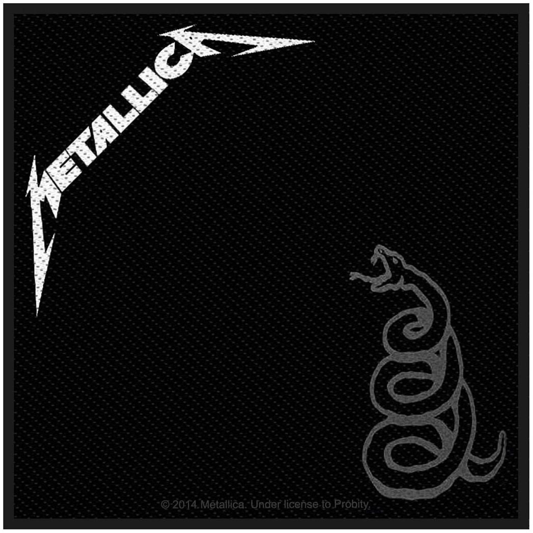 Parche Metallica Black Album Parche