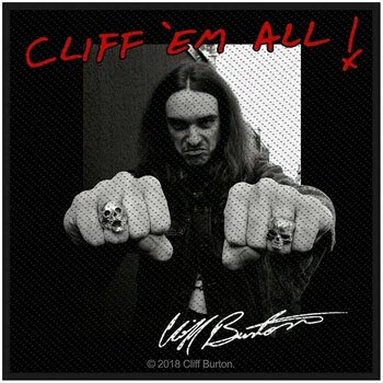 Кръпка Metallica Cliff Em All Кръпка - 1
