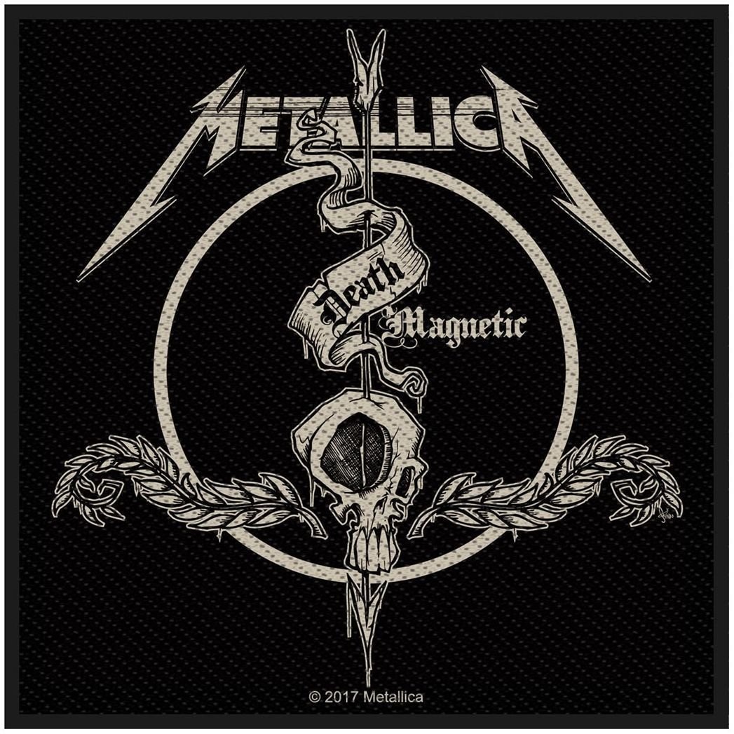 Parche Metallica Death Magnetic Arrow Parche