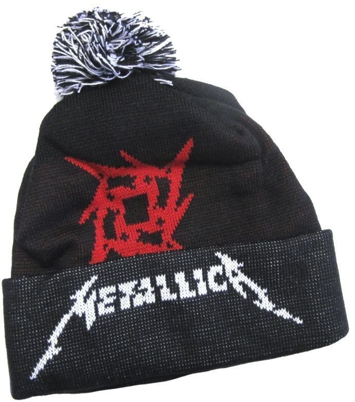 Čepice Metallica Čepice Logo Grey