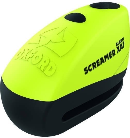 Moto serratura Oxford Screamer XA7 Yellow/Matt Black Moto serratura