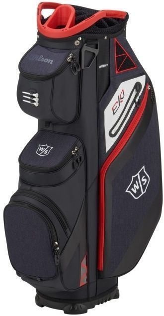 Golf Bag Wilson Staff Exo Black/Black/Red Golf Bag