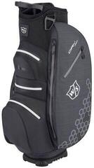 Wilson Staff Dry Tech II Cart Bag Black/Black/White Wilson Staff Dry Tech II Cart Bag Black/Black/White