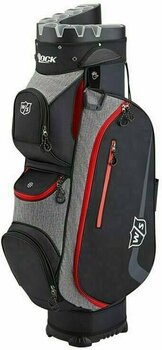 Golfbag Wilson Staff iLock III Black/Grey/Red Golfbag - 1