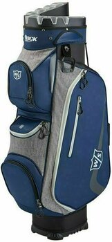 Golf Bag Wilson Staff iLock III Navy/Grey/Grey Golf Bag - 1