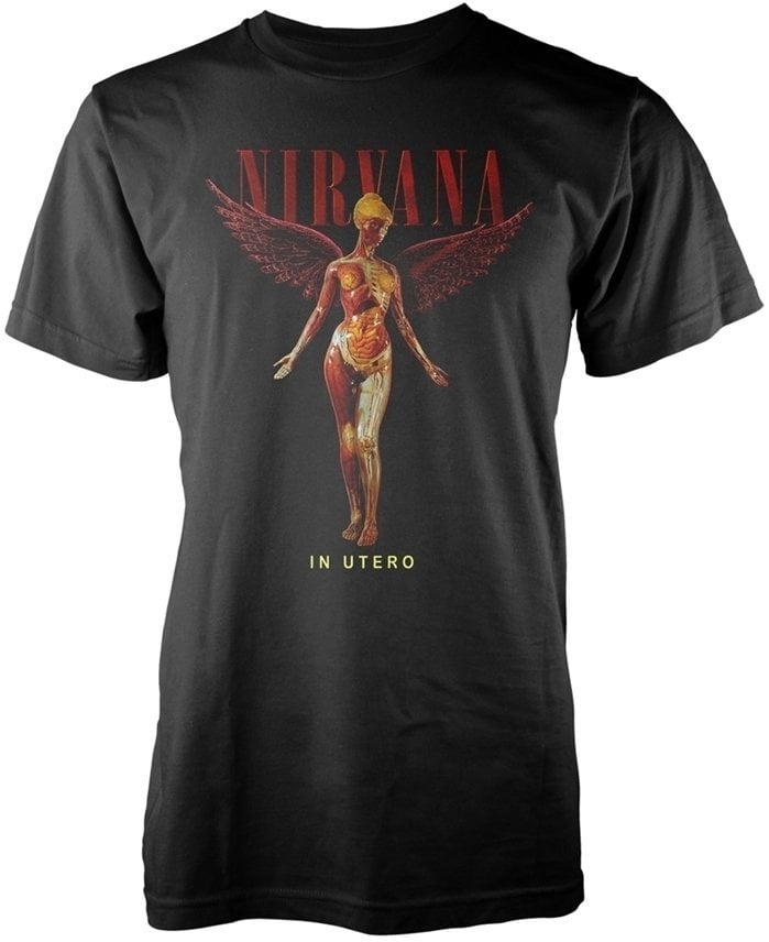 Skjorta Nirvana Skjorta In Utero Black 2XL