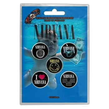 Patch / Badge Nirvana Nevermind Button Badge Set - 1