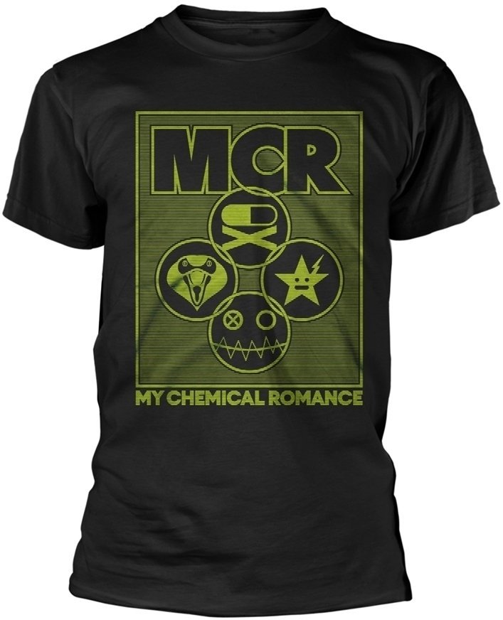 T-Shirt My Chemical Romance Lock Box Black S T-Shirt