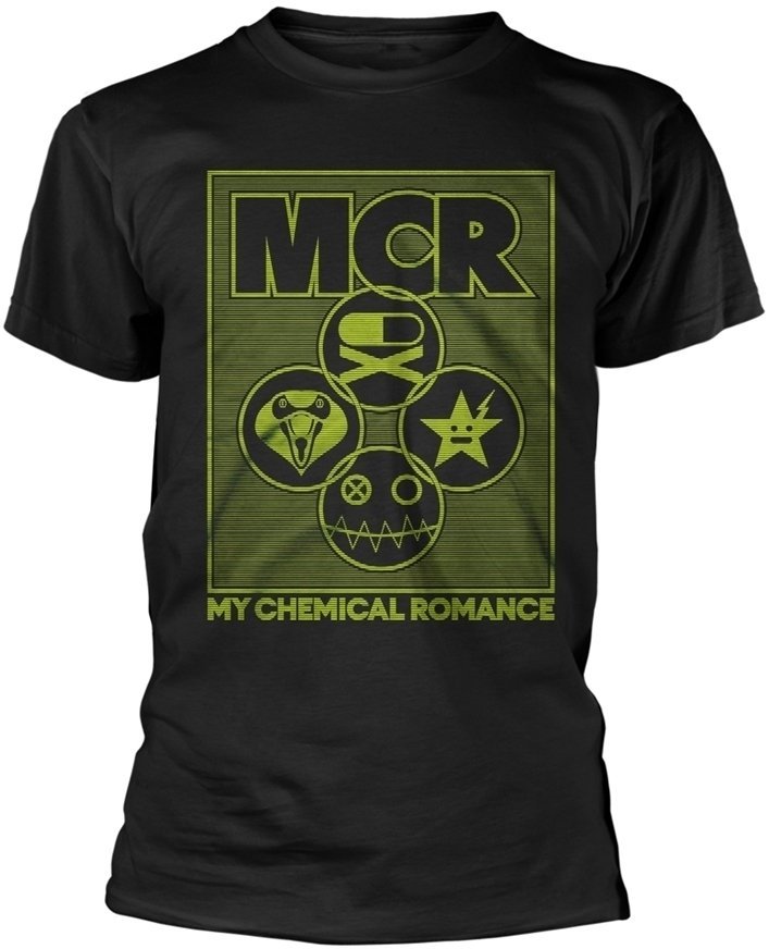 Shirt My Chemical Romance Shirt Lock Box Black L