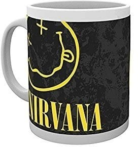 Musiciens dans la cuisine Nirvana Smiley Mug