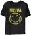 T-shirt Nirvana Happy Face Black 12-18 mois  T-shirt